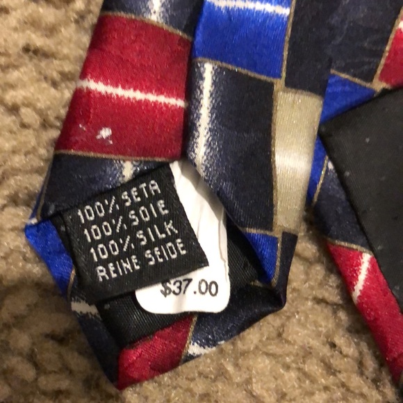 Men’s Silk Fratelli Moda Xtra Long tie - Picture 4 of 4